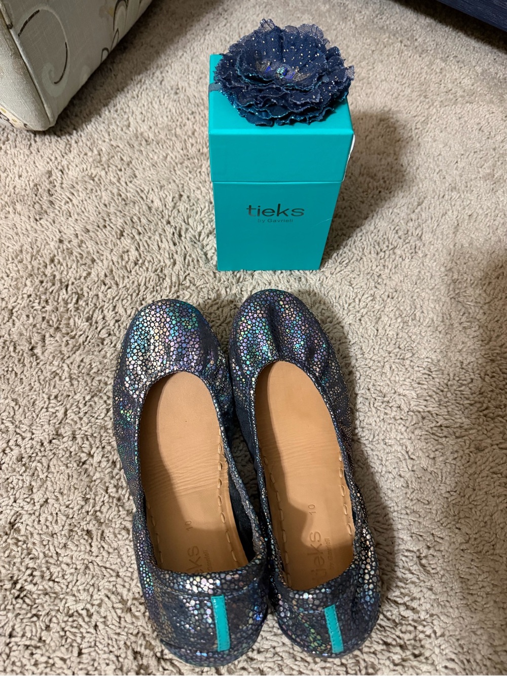Rare Tieks Magick Limited Edition Ballet Flats Size 10